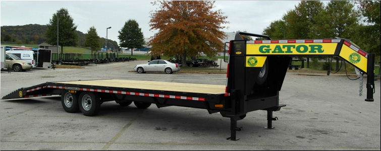 Gooseneck flat bed trailer for sale14k  Wayne County, North Carolina